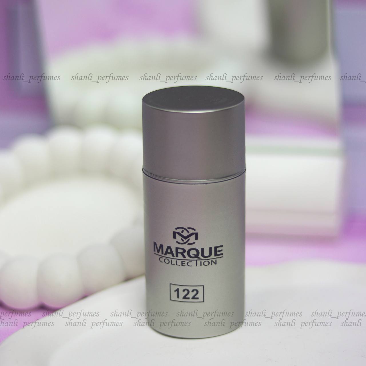 عطر مردانه ۲۱۲ نقره ای مارکویی کالکشن کد ۱۲۲