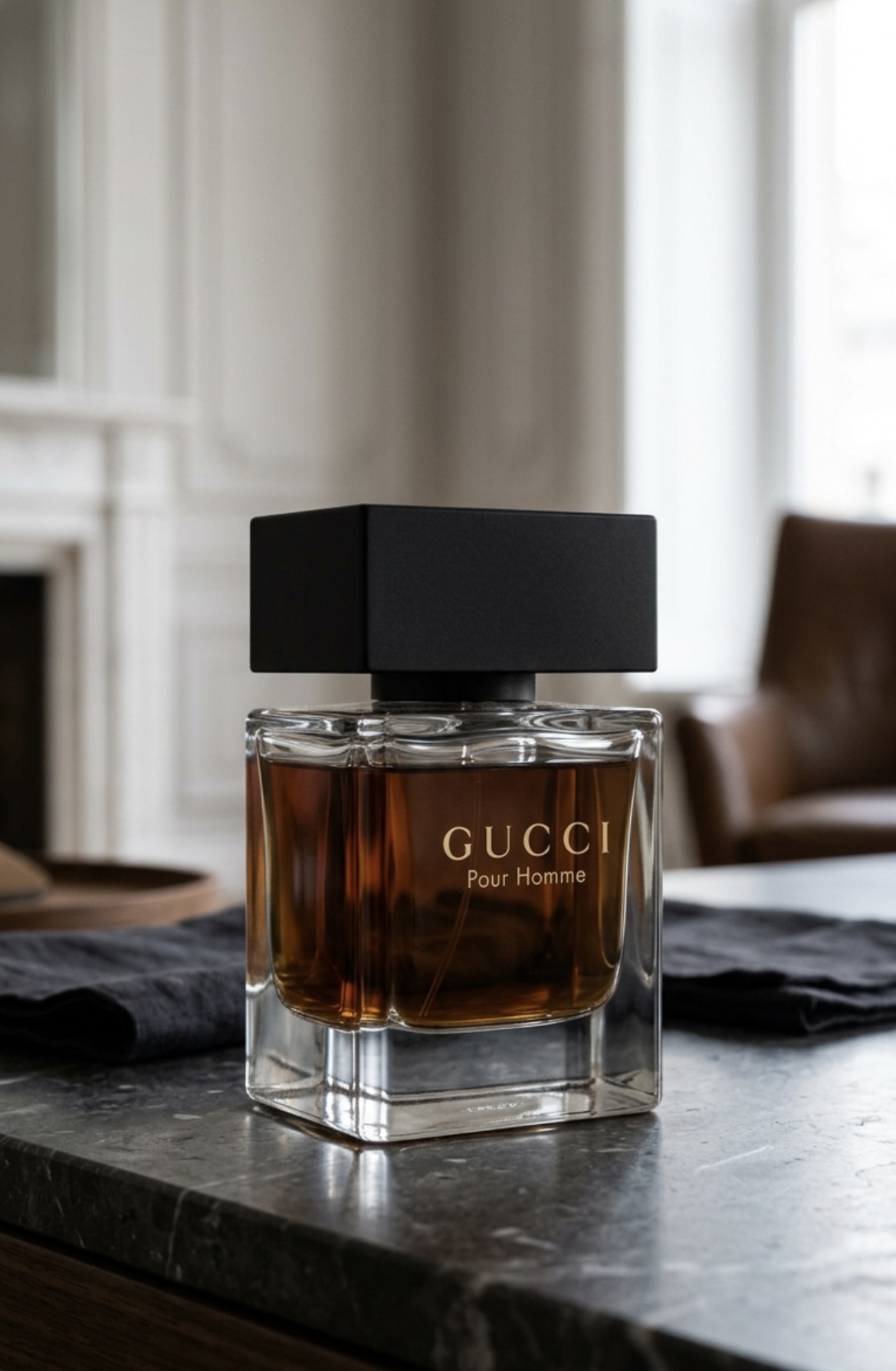 عطر مردانه گوچی پور هوم قهوه ای مستر کوالیتی اورجینال
