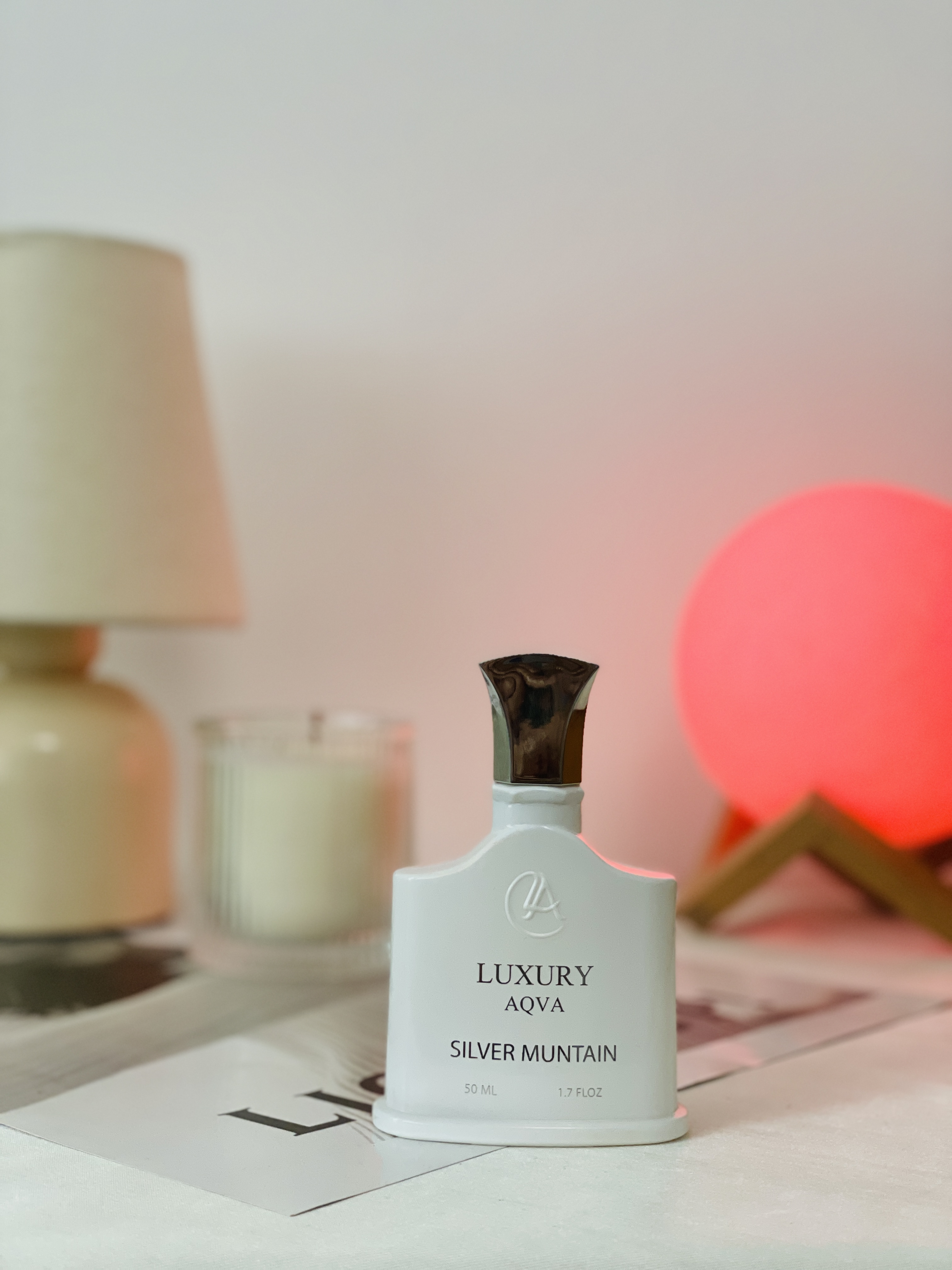 عطر مردانه زنانه سیلور مانتین شرکت آکوا لاکچری