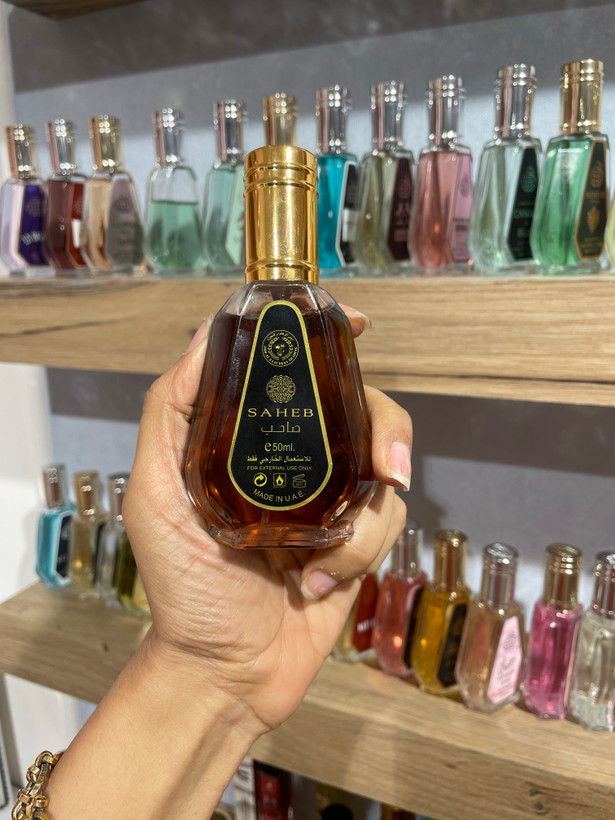 عطر ادکلن مردانه صاحب ۵۰ میل ارض زعفران
