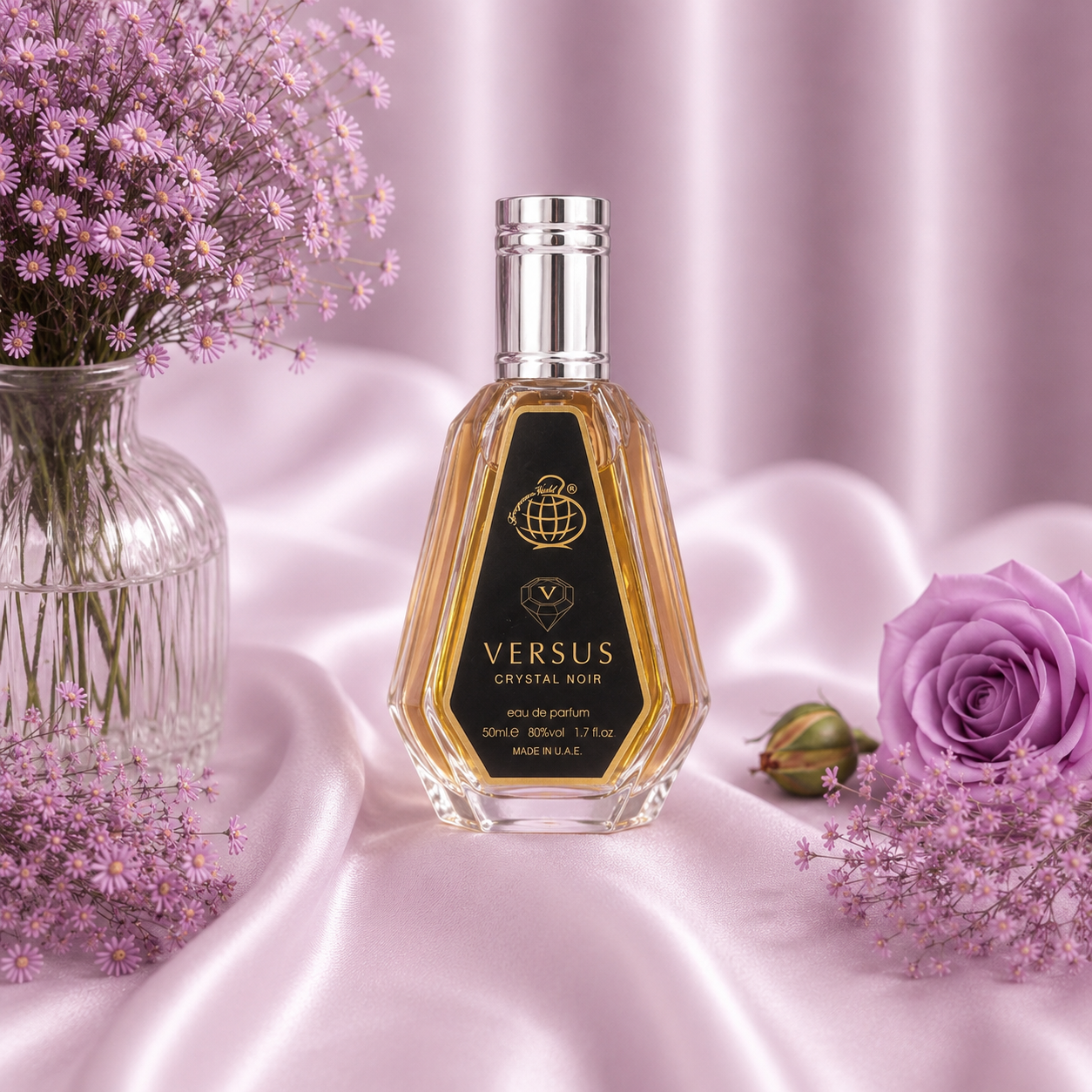 عطر ادکلن ورساچه کریستال نویر ۵۰ میل فرگرانس