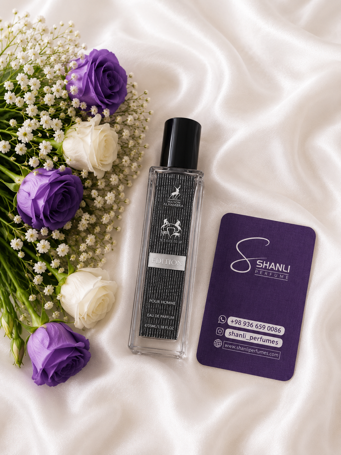 عطر ادکلن مردانه مارلی پگاسوس ۳۵ میل شرکت الحمبرا