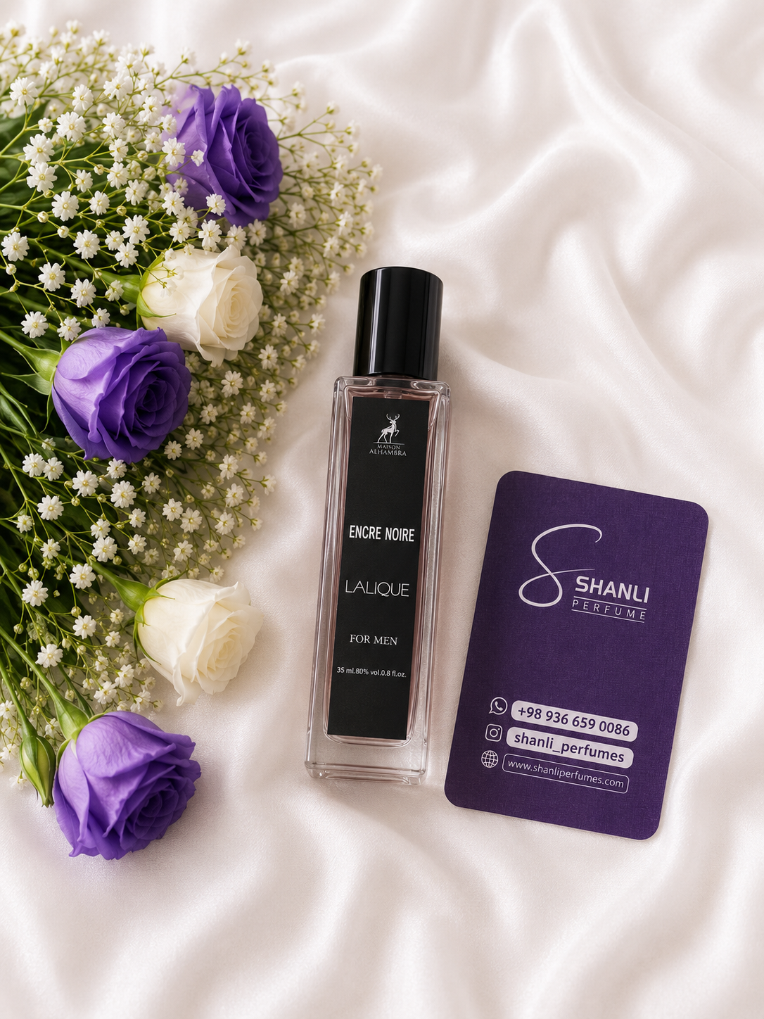 عطر ادکلن مردانه لالیک انکر نویر ۳۵ میل