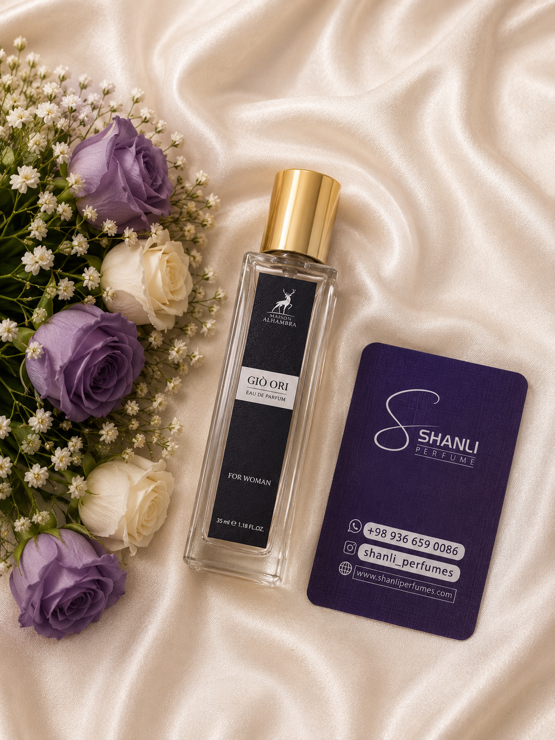 عطر ادکلن زنانه گودگرل ۳۵ میل الحمبرا