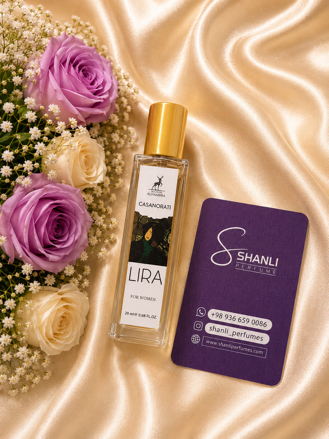 عطر ادکلن کازاموراتی لیرا ۳۵ میل الحمبرا