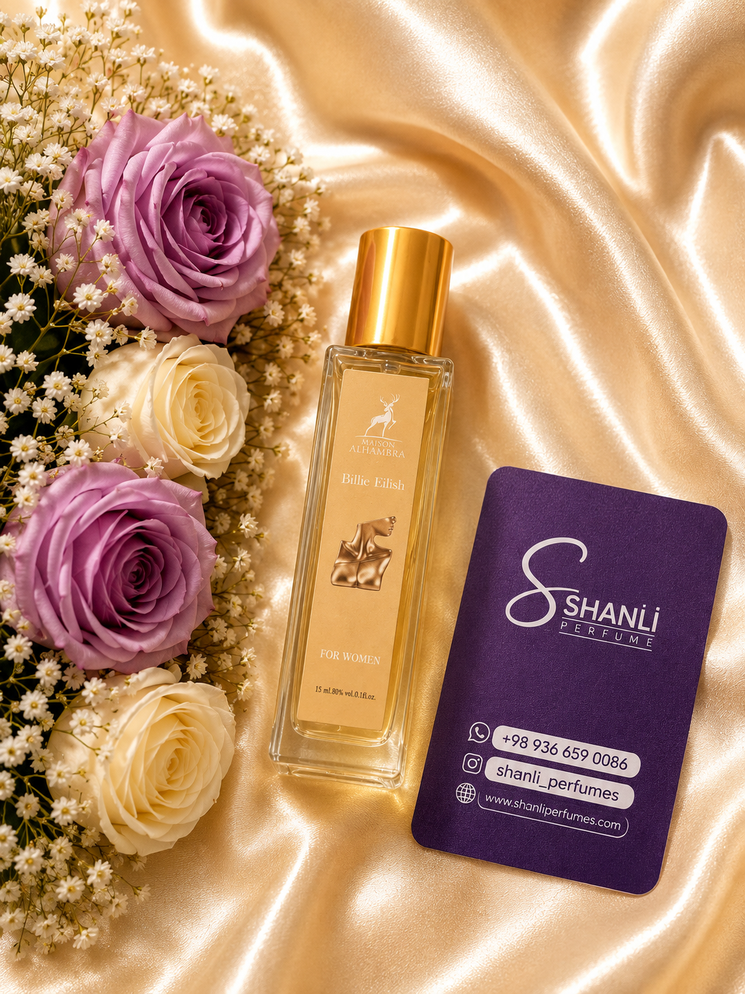 عطر ادکلن بیلی آیلیش ۳۵ میل الحمبرا