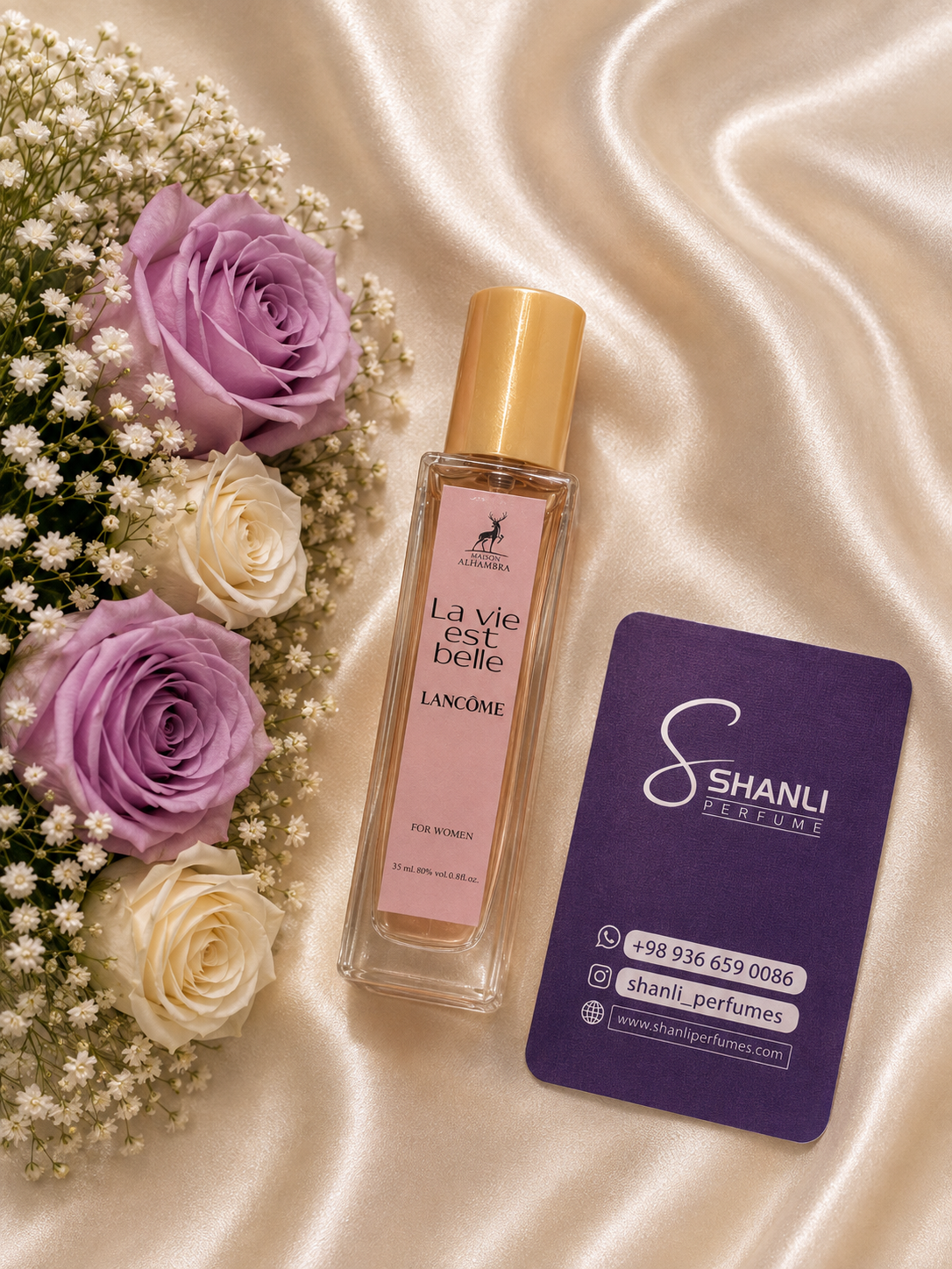 عطر ادکلن زنانه لانکوم لاویه است بل ۳۵ میل