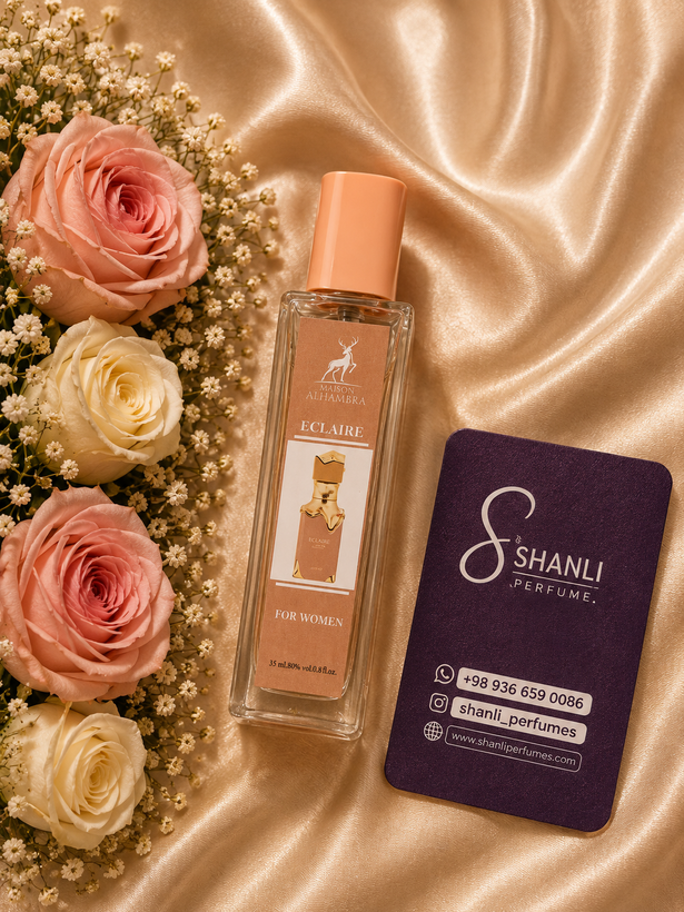 عطر ادکلن زنانه اکلایر ۳۵ میل الحمبرا