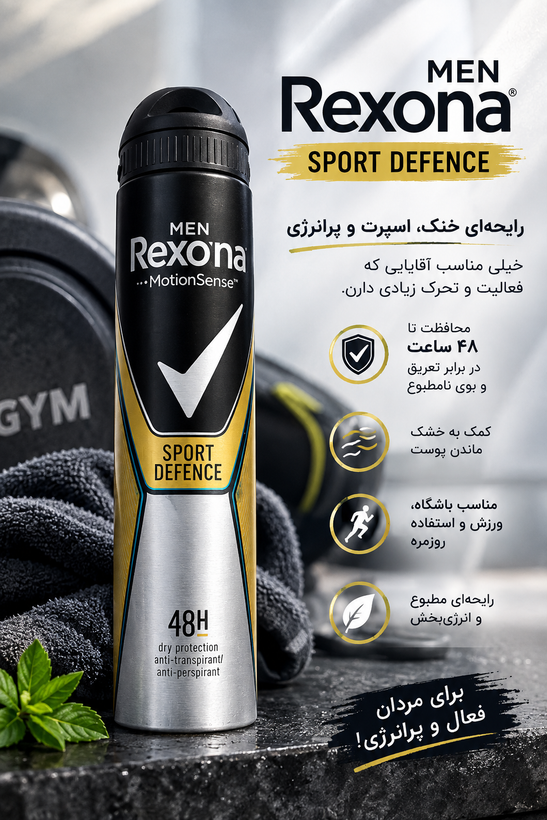 اسپری مردانه رکسونا
