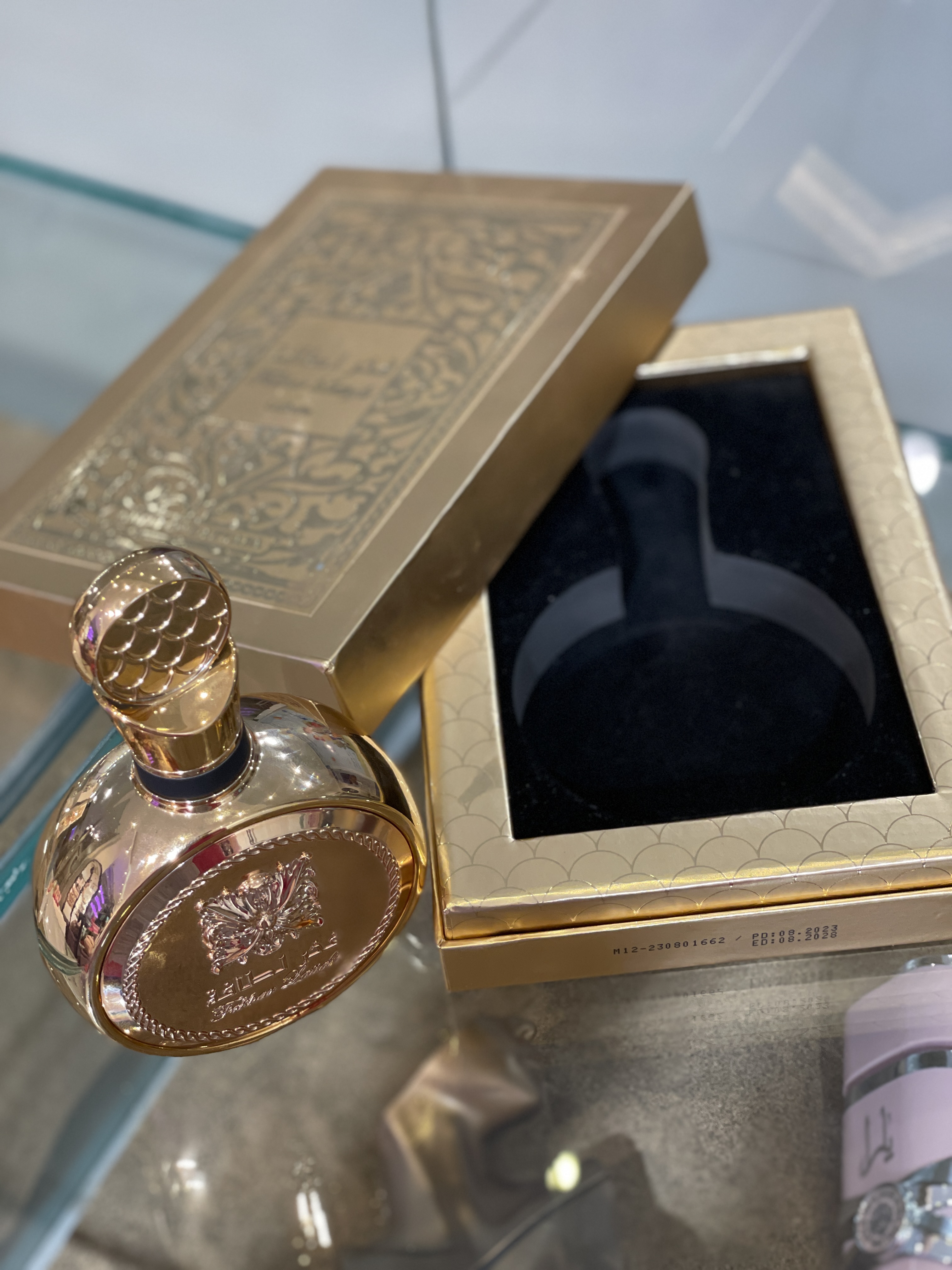 عطر ادکلن فخر لطافه طلایی اورجینال لطافه