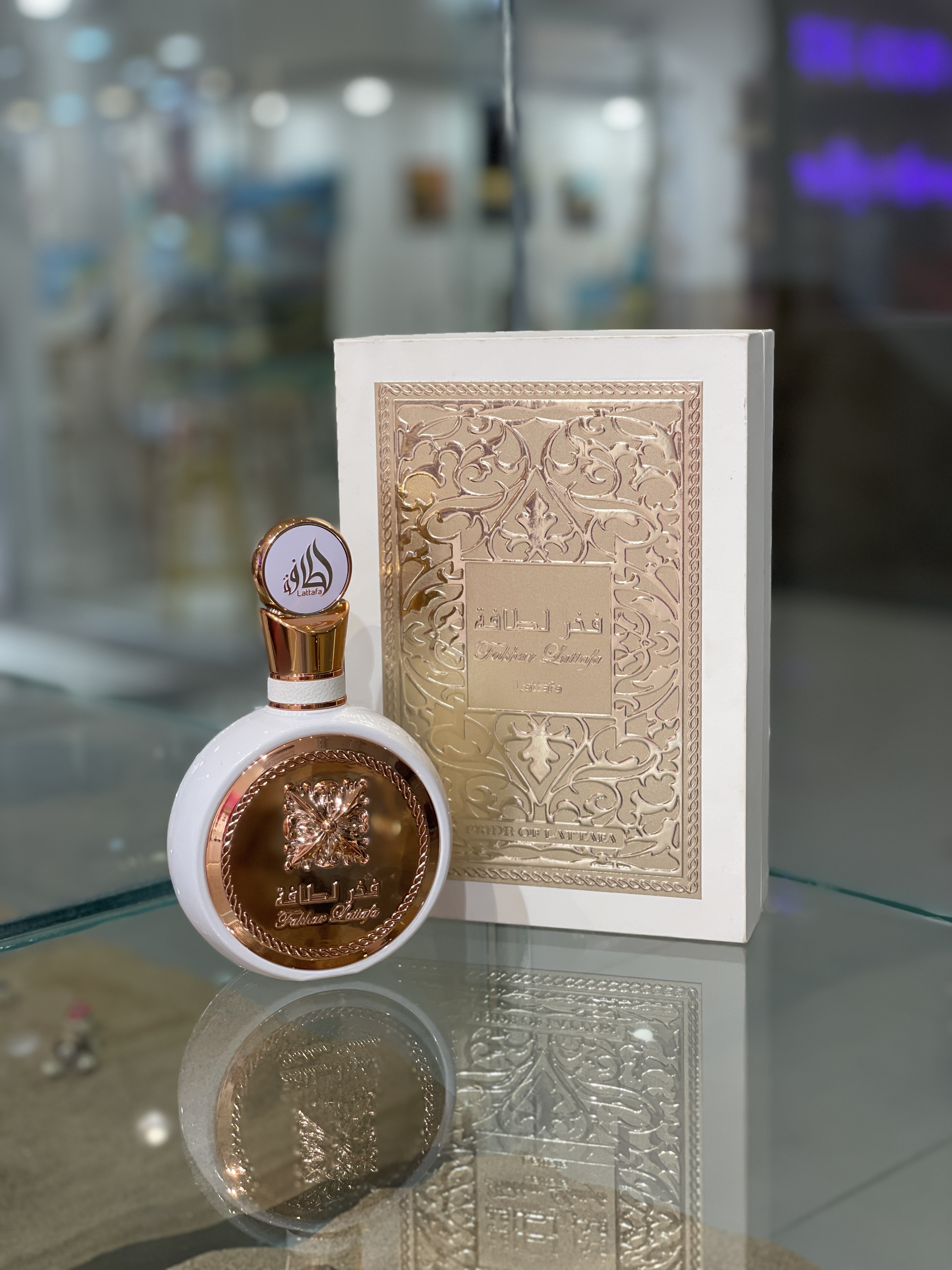 عطر ادکلن فخر لطافه سفید اورجینال برند لطافه