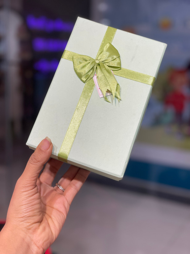 باکس عطر روبان دار مستطیلی