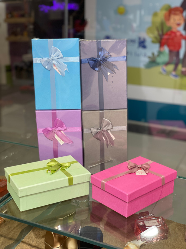 باکس عطر روبان دار مستطیلی