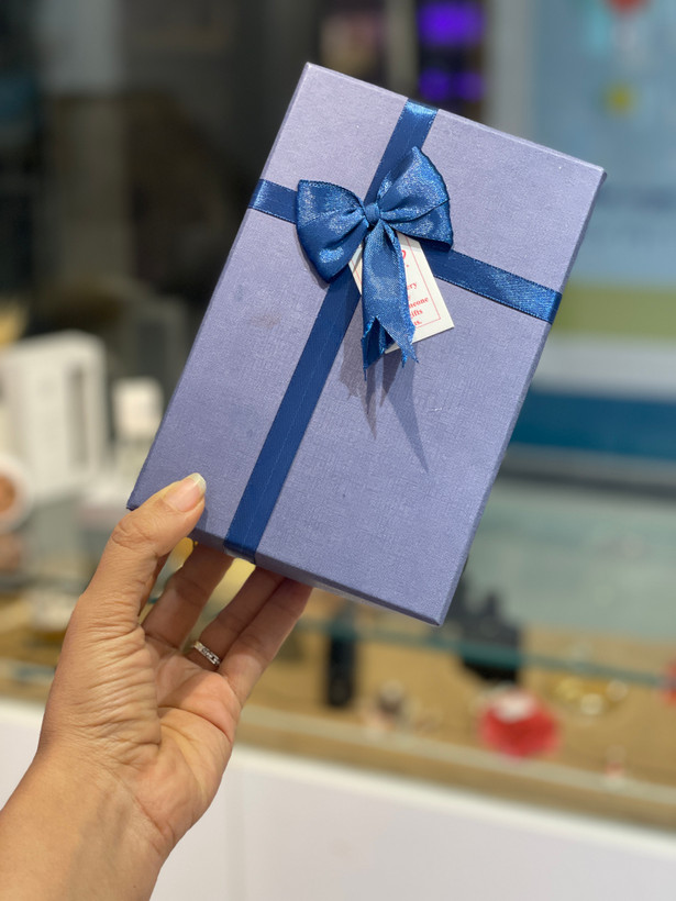 باکس عطر روبان دار مستطیلی